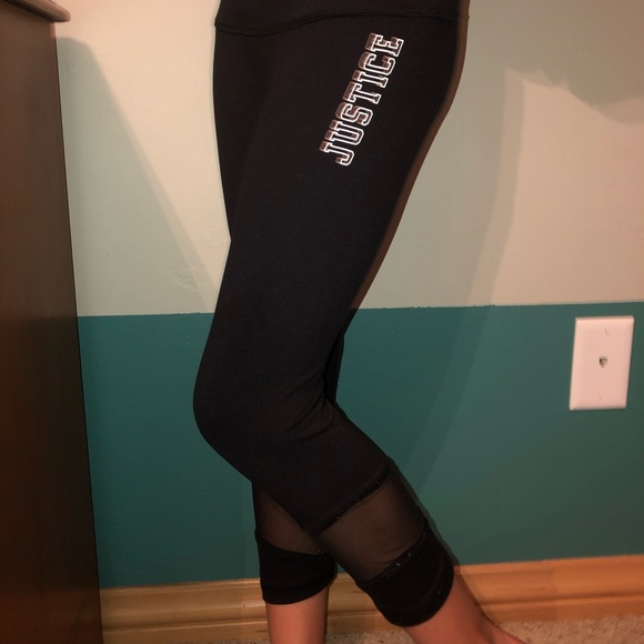 Justice Other - justice capri black leggings Justice Other - justice capri black leggings